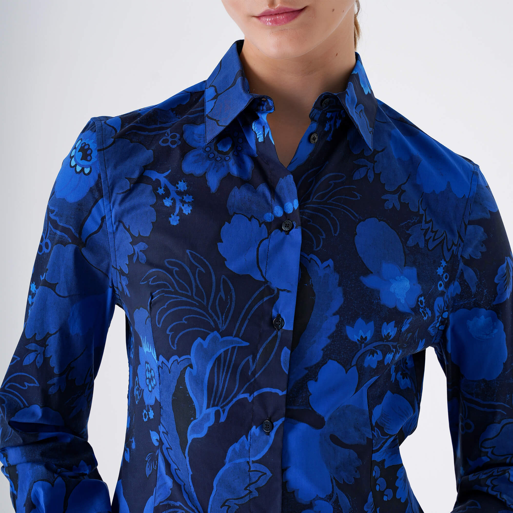 Etro - Blue Floral Print Shirt